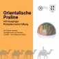 Preview: 4x orientalische Praline mit knuspriger Pistaziencreme